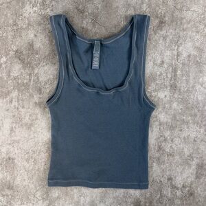 SKIMS Slate Blue Tank Top